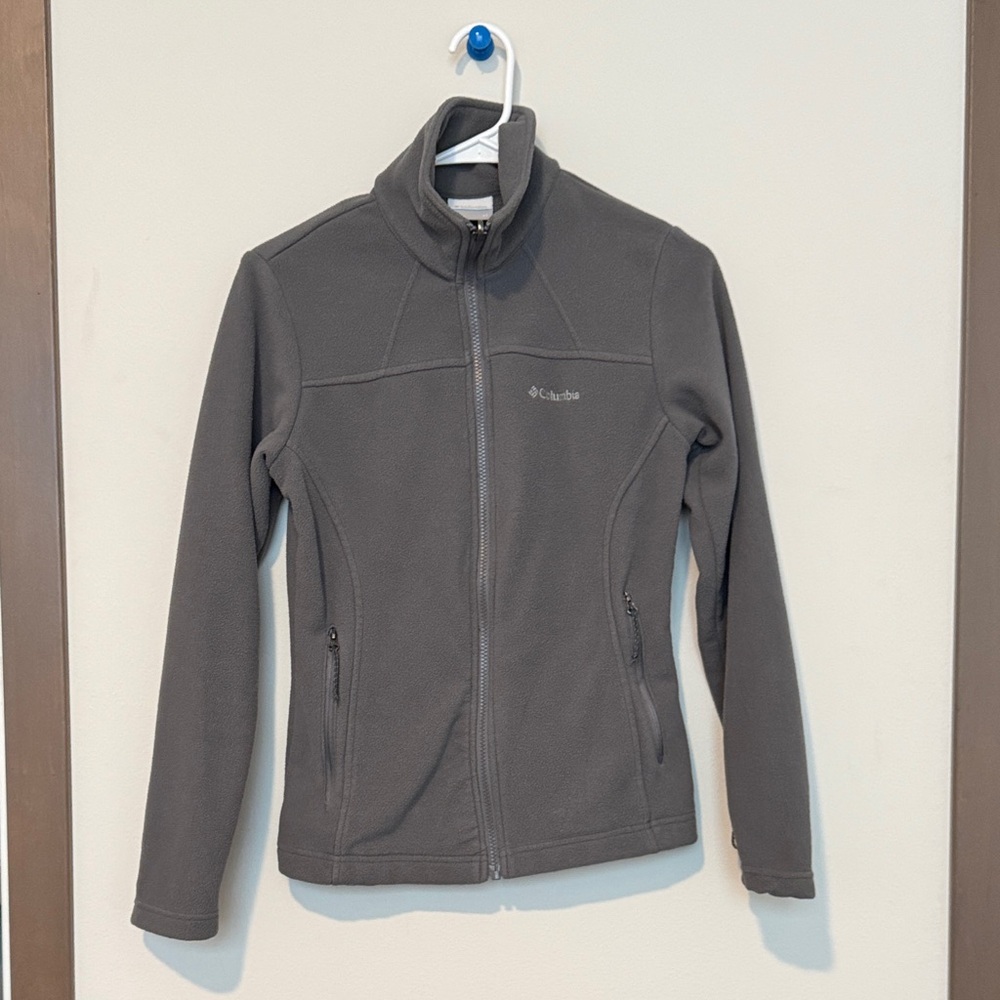 Columbia Women’s Charcoal Full-Zip Fleece Jacket
